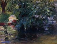 Sargent, John Singer - A Backwater, Calcot Mill near Reading